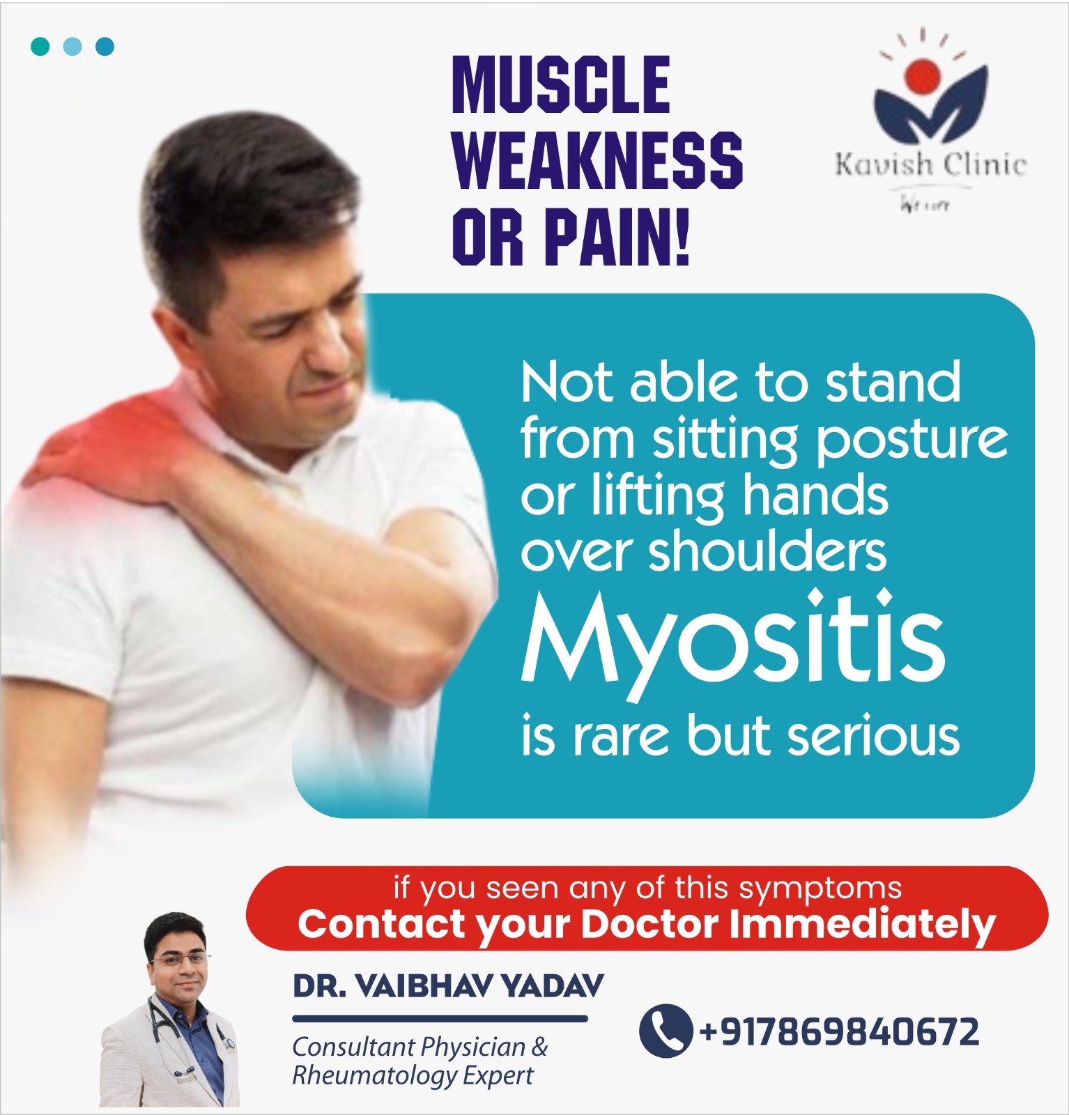 Best Doctor for Myositis Treatment in Indore 
