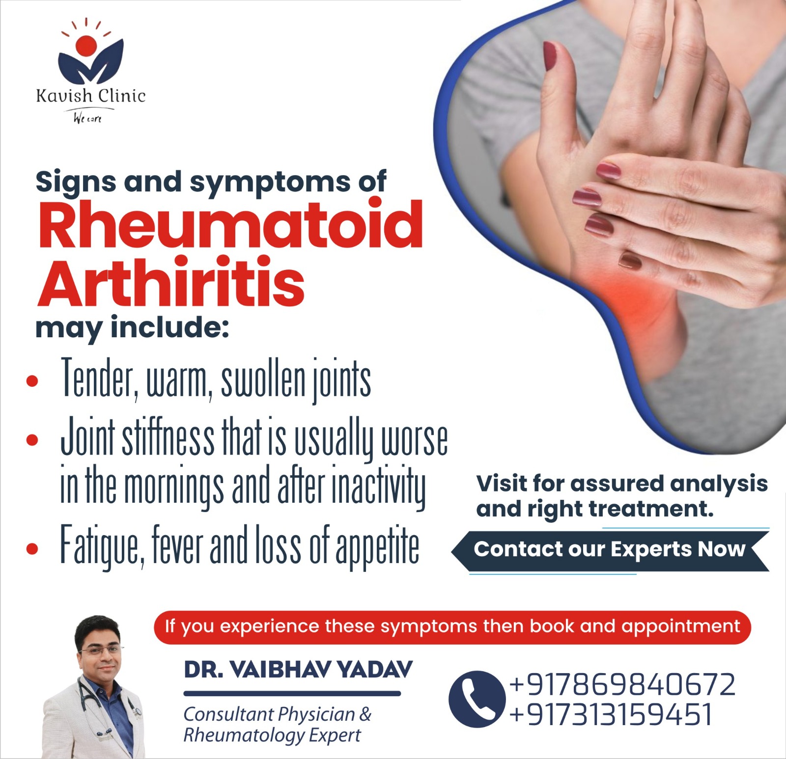 Best Rheumatoid Arthritis Specialist in Indore