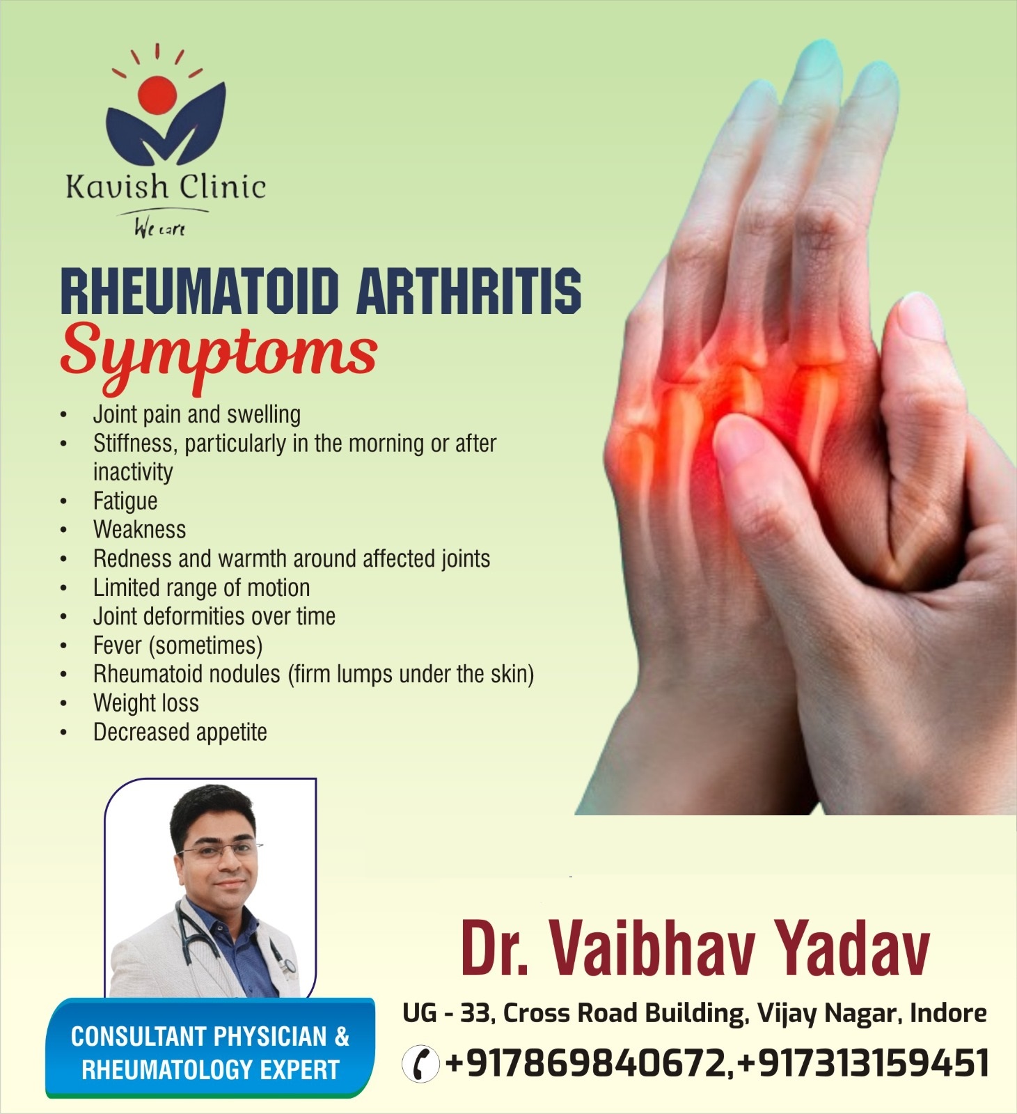 Best Rheumatoid arthritis Doctor in Indore