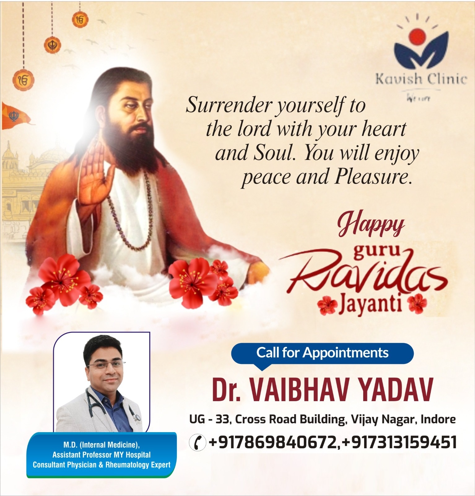 Happy Guru Ravidas Jayanti